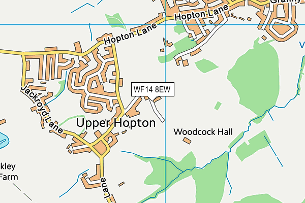 Map of WOODBANK ESTATES LIMITED at district scale