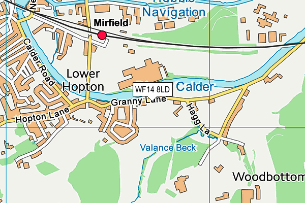 Map of THE TENANTS OF CHAPEL MEWS LTD at district scale