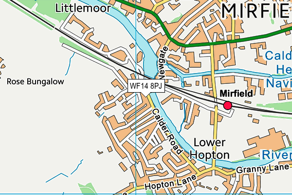 Map of THE MARTIAL ARTS METHOD LTD at district scale