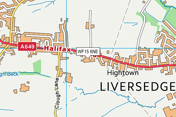 Map of TURTON HALL MANAGEMENT COMPANY LIMITED at district scale