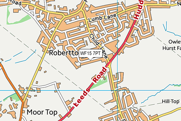 Map of MOORTOP LTD at district scale