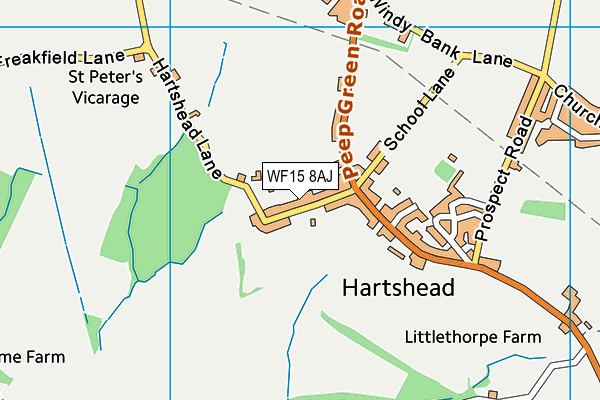 Map of EMS (HARTSHEAD) LTD at district scale