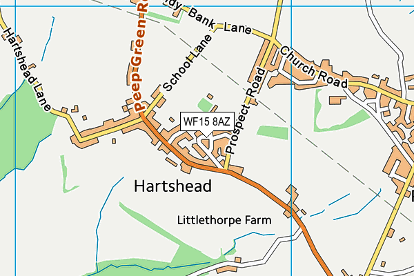 Map of THEA LOUISE LIMITED at district scale