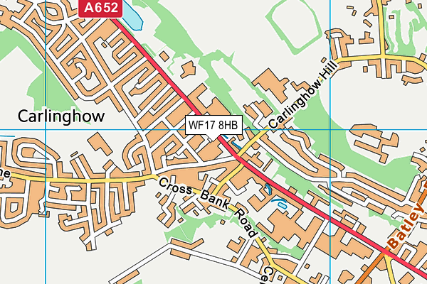 Map of METAL POWDER COLOUR LTD at district scale