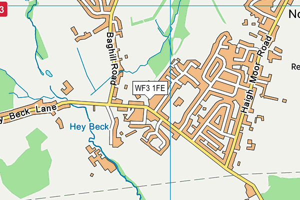 Map of HILL TOP MANAGEMENT CO. (WEST ARDSLEY) LTD at district scale