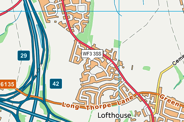 Map of MICROTECH WAKEFIELD LIMITED at district scale