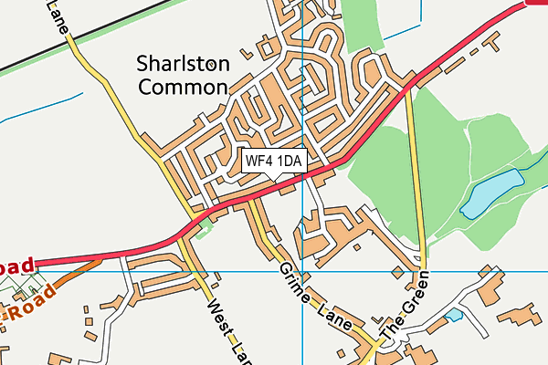 Map of SHARLSTON LOCAL KP LIMITED at district scale