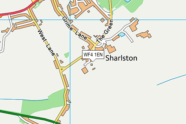 WF4 1EN map - OS VectorMap District (Ordnance Survey)