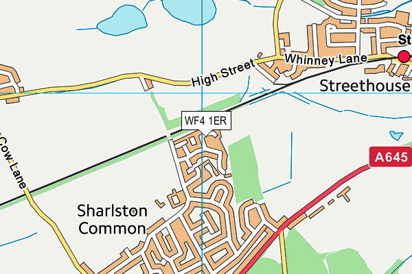 WF4 1ER map - OS VectorMap District (Ordnance Survey)