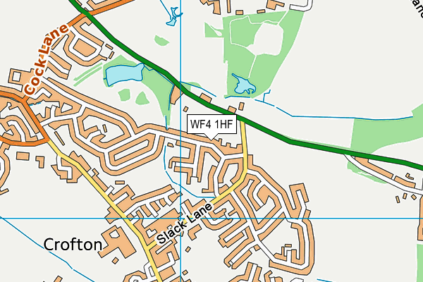 Map of CROFTON LOCAL LTD at district scale