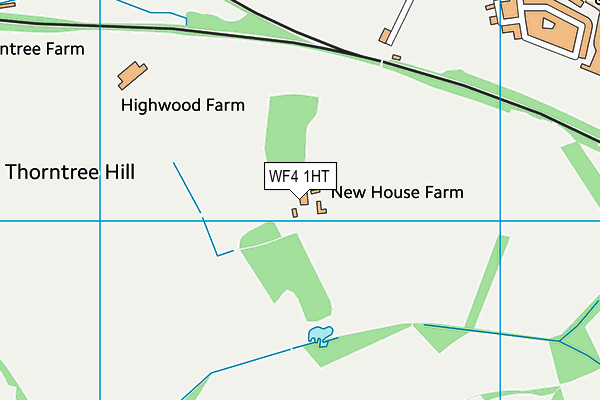 WF4 1HT map - OS VectorMap District (Ordnance Survey)