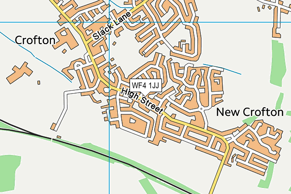 WF4 1JJ map - OS VectorMap District (Ordnance Survey)