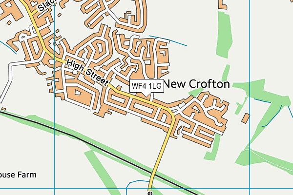 WF4 1LG map - OS VectorMap District (Ordnance Survey)