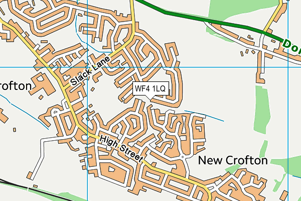 WF4 1LQ map - OS VectorMap District (Ordnance Survey)