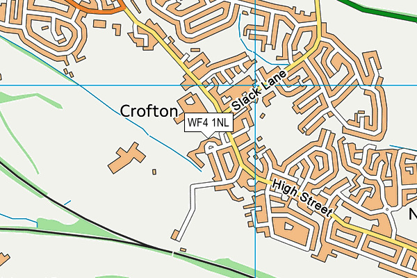 WF4 1NL map - OS VectorMap District (Ordnance Survey)