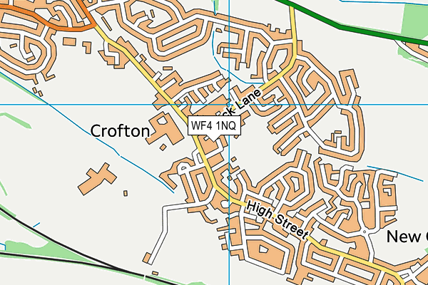 WF4 1NQ map - OS VectorMap District (Ordnance Survey)