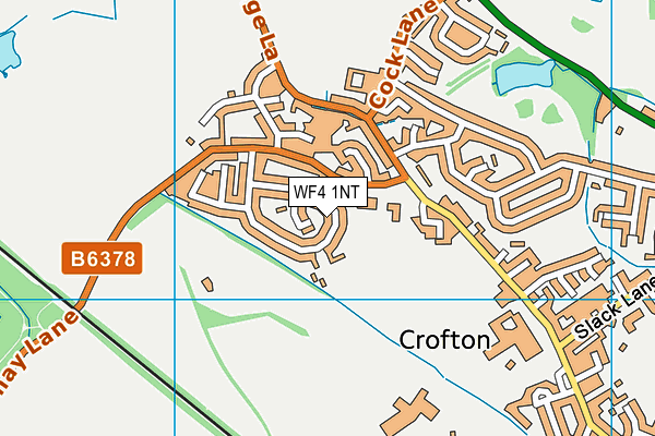 WF4 1NT map - OS VectorMap District (Ordnance Survey)