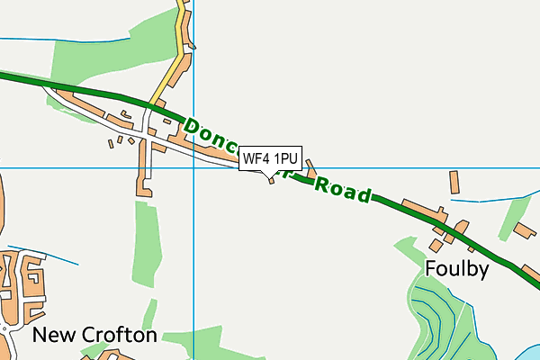 WF4 1PU map - OS VectorMap District (Ordnance Survey)