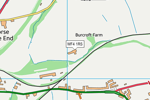 WF4 1RS map - OS VectorMap District (Ordnance Survey)