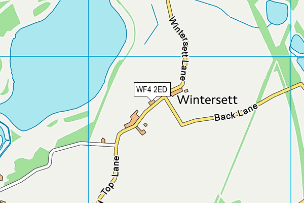 WF4 2ED map - OS VectorMap District (Ordnance Survey)
