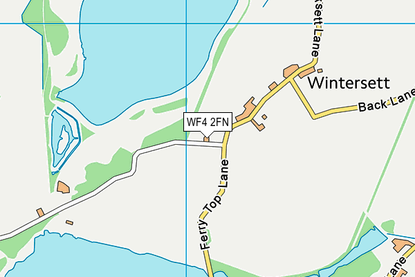 WF4 2FN map - OS VectorMap District (Ordnance Survey)