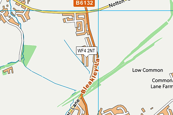 WF4 2NT map - OS VectorMap District (Ordnance Survey)