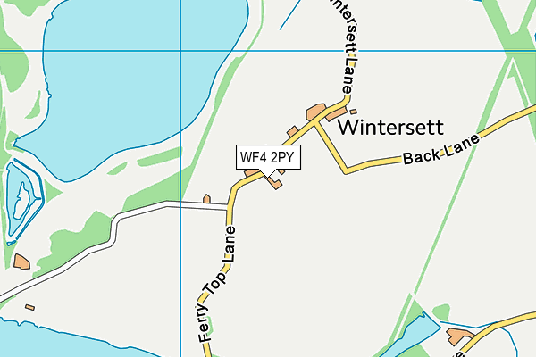 WF4 2PY map - OS VectorMap District (Ordnance Survey)