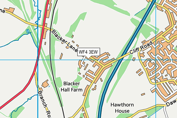Map of WILSONS OF WAKEFIELD LIMITED at district scale