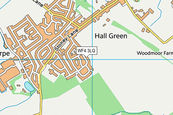 WF4 3LQ map - OS VectorMap District (Ordnance Survey)