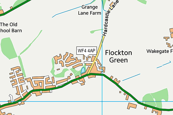 WF4 4AP map - OS VectorMap District (Ordnance Survey)