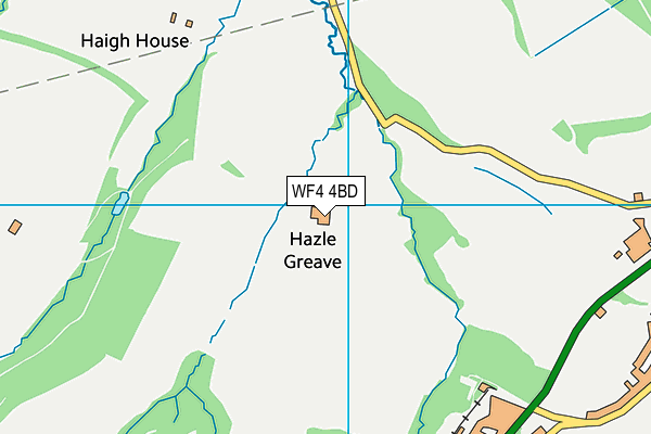 WF4 4BD map - OS VectorMap District (Ordnance Survey)