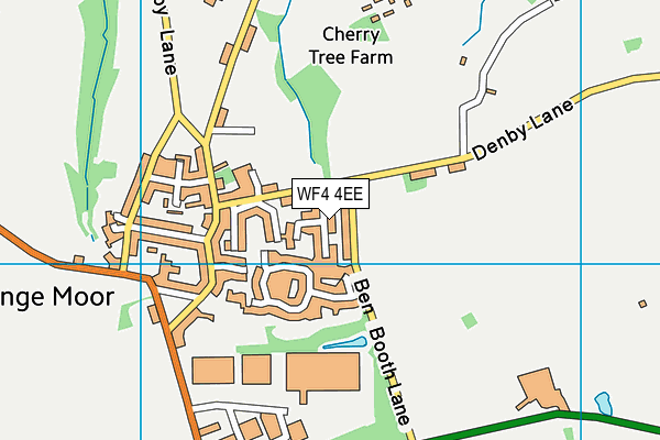WF4 4EE map - OS VectorMap District (Ordnance Survey)
