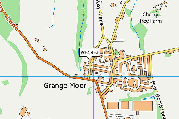 WF4 4EJ map - OS VectorMap District (Ordnance Survey)