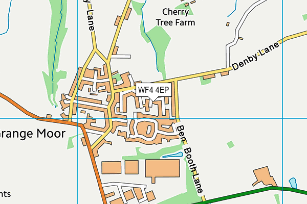 WF4 4EP map - OS VectorMap District (Ordnance Survey)