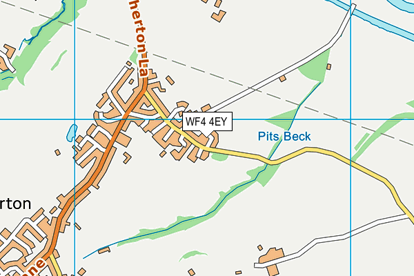 WF4 4EY map - OS VectorMap District (Ordnance Survey)