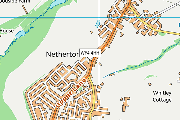 WF4 4HH map - OS VectorMap District (Ordnance Survey)