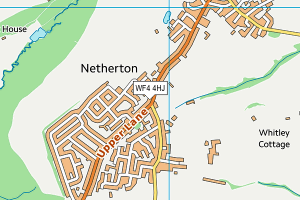 WF4 4HJ map - OS VectorMap District (Ordnance Survey)