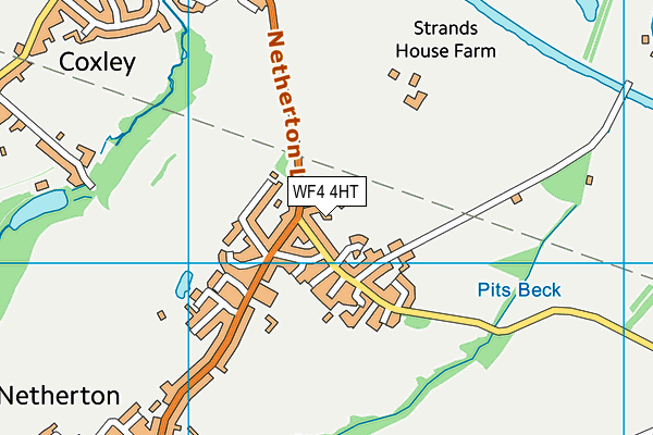 WF4 4HT map - OS VectorMap District (Ordnance Survey)