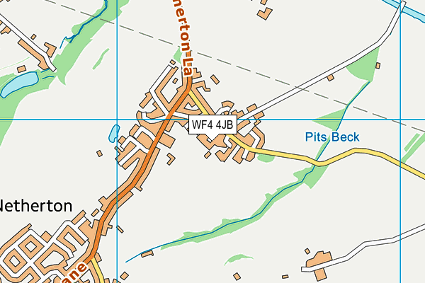 WF4 4JB map - OS VectorMap District (Ordnance Survey)