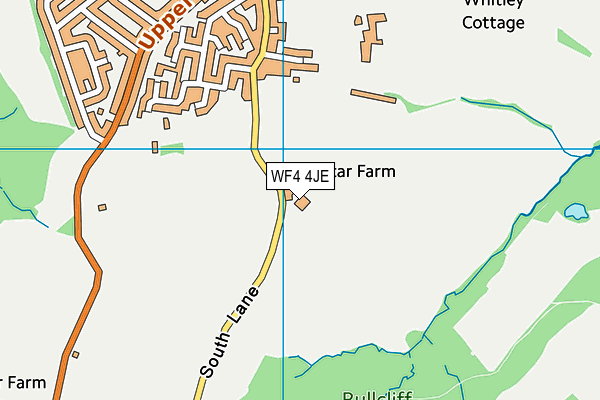 WF4 4JE map - OS VectorMap District (Ordnance Survey)