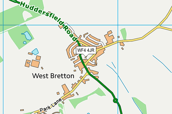 WF4 4JR map - OS VectorMap District (Ordnance Survey)