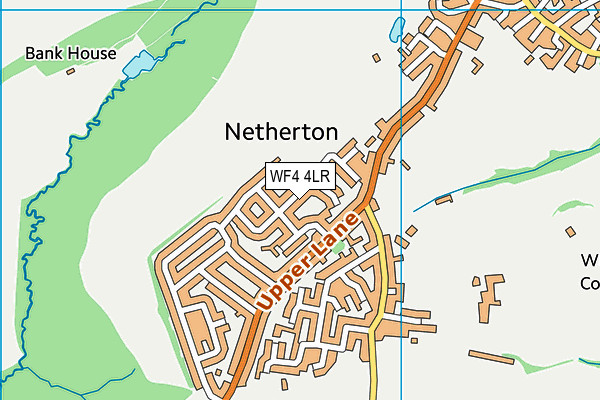 WF4 4LR map - OS VectorMap District (Ordnance Survey)