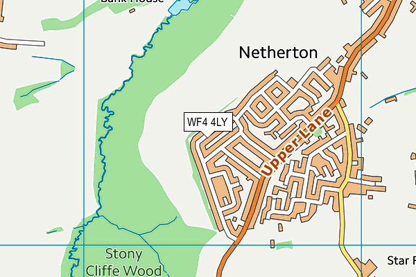 WF4 4LY map - OS VectorMap District (Ordnance Survey)