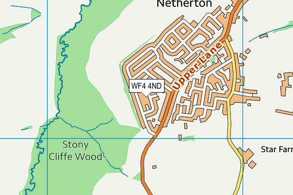 WF4 4ND map - OS VectorMap District (Ordnance Survey)