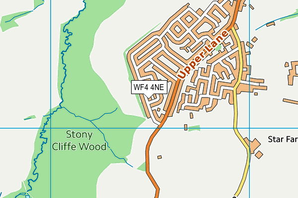 WF4 4NE map - OS VectorMap District (Ordnance Survey)