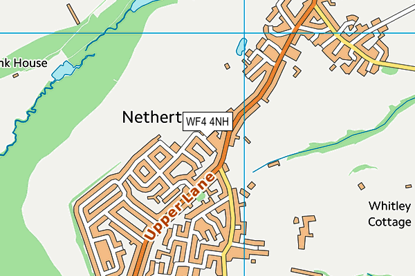 WF4 4NH map - OS VectorMap District (Ordnance Survey)