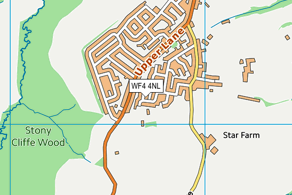 WF4 4NL map - OS VectorMap District (Ordnance Survey)