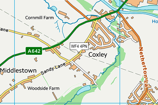 WF4 4PN map - OS VectorMap District (Ordnance Survey)