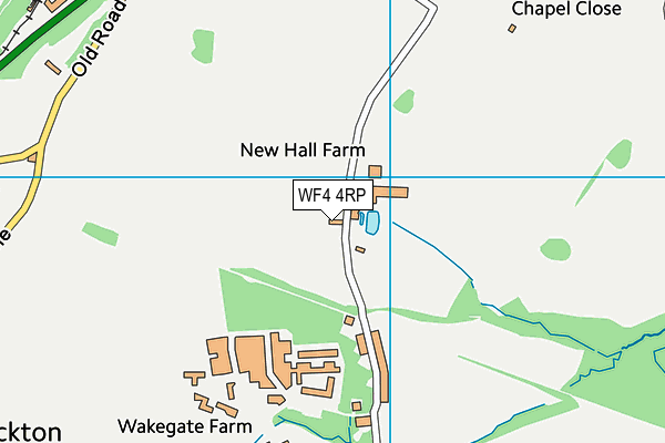 WF4 4RP map - OS VectorMap District (Ordnance Survey)