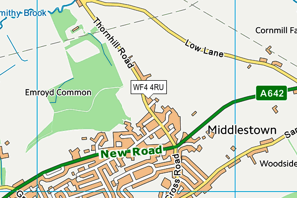 Map of 6A (LEEDS) LIMITED at district scale